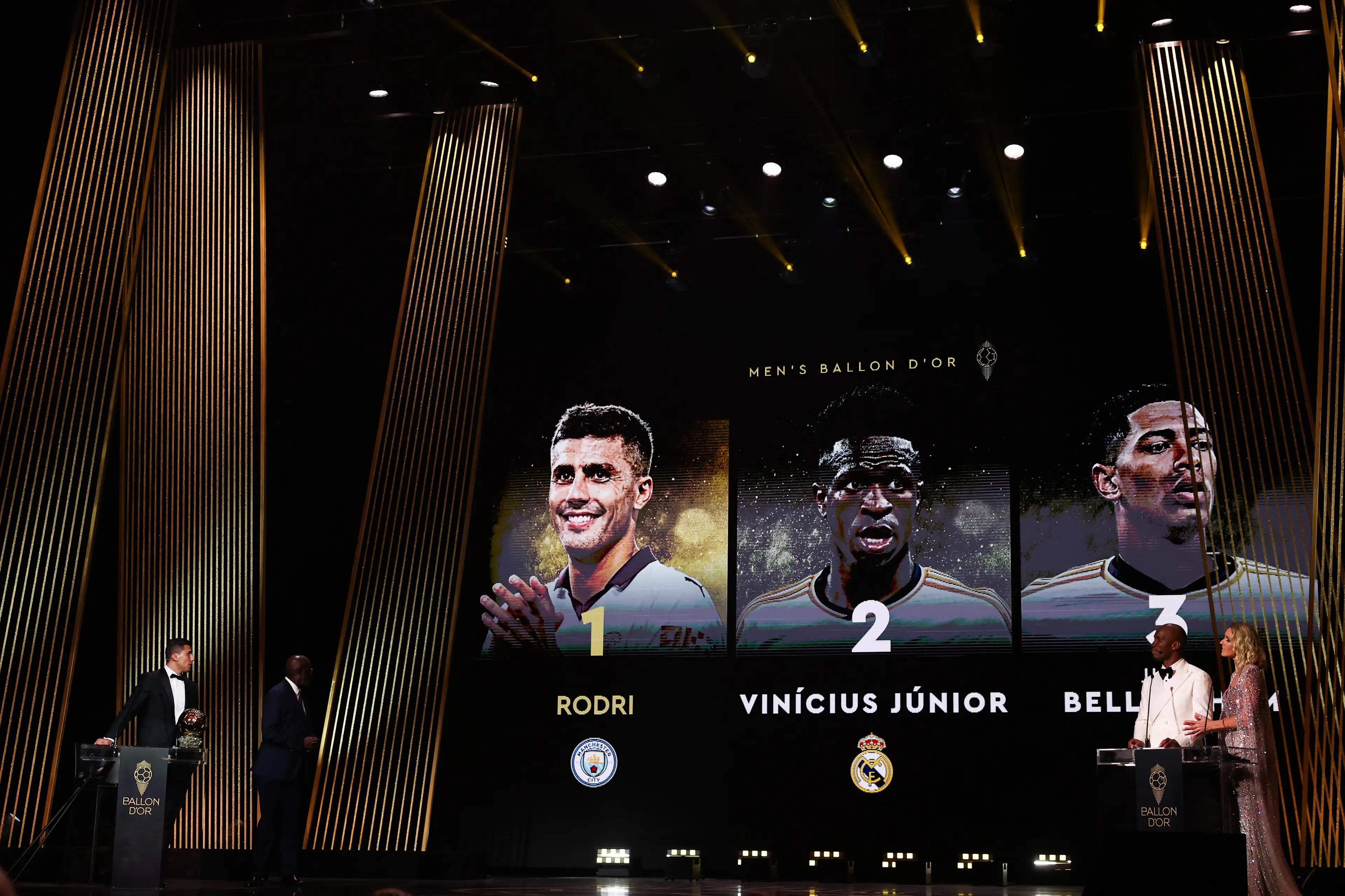 Bellingham came third in the 2024 Ballon d'Or standings. Image credit: Getty