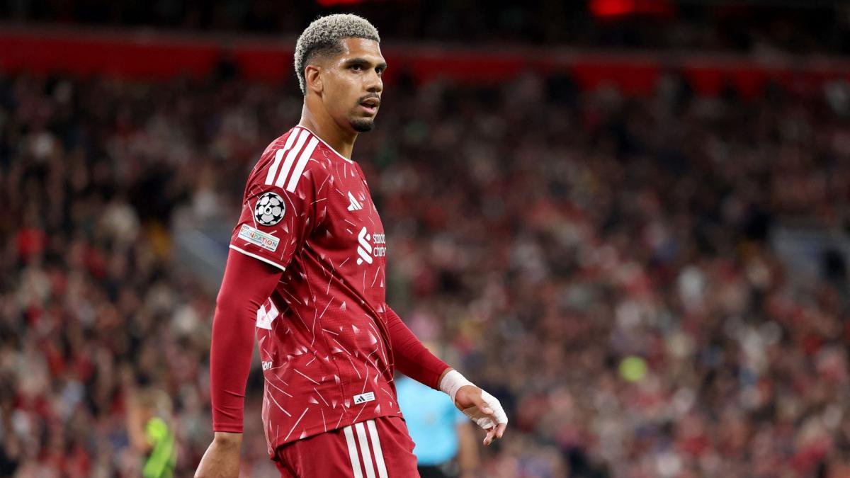 Ronald Araújo für den FC Liverpool im Einsatz