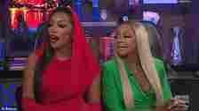 The 43-year-old reality star and Phaedra Parks , 50, both from The Real Housewives of Atlanta , were Andy's first doorbell surprise guests who stopped by to reminisce