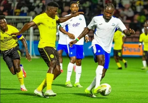 Tusker crash out of CAF Confederation Cup as late comeback fails to stop Singida from advancing - Tusker FC have been eliminated from the CAF Confederation Cup after a 1-1 draw with Tanzania’s Singida Black Stars saw them lose the tie 2-1 on aggregate, ending their hopes of reaching the group stage. (Photo: Singida Black Stars)