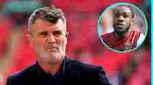 Man Utd legend Roy Keane and Michail Antonio