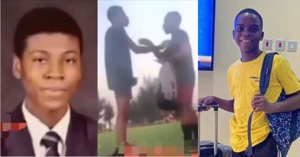One of the students allegedly responsible for Sylvester's death spotted  bullying his mate in latest video