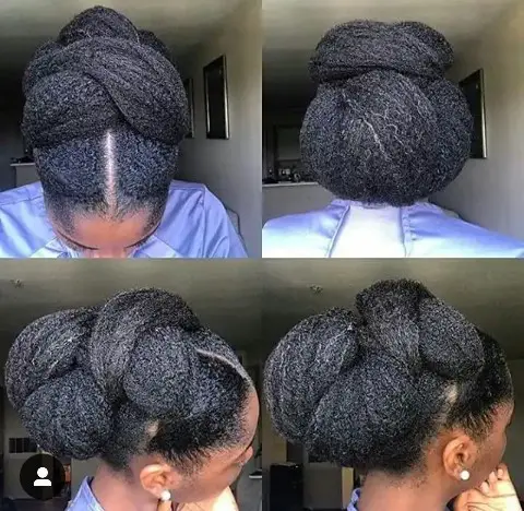 Beautiful ways you can wrap natural hair to look stunning (photos)