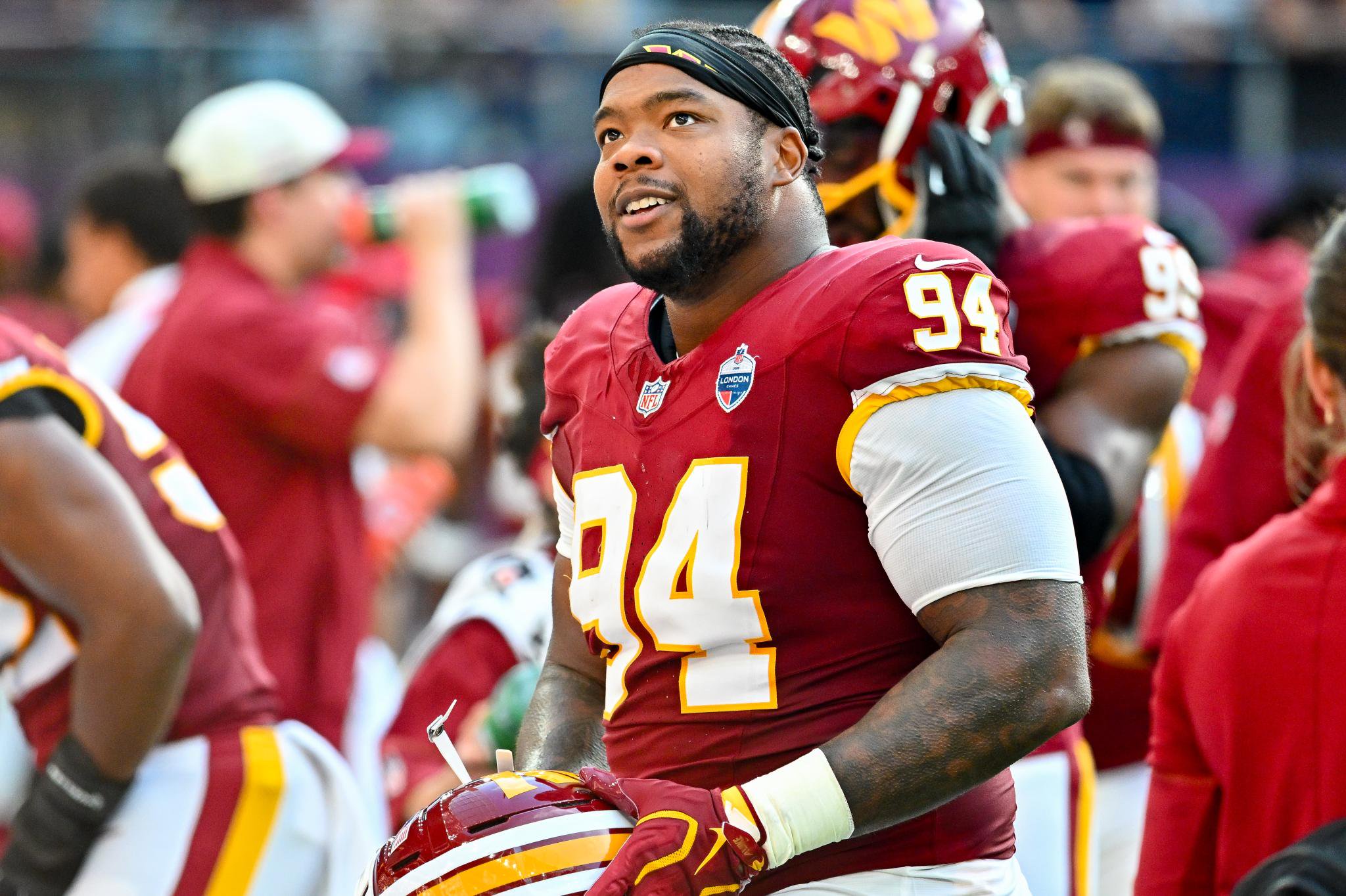 Daron Payne was drafted in 2018 by the Commanders, who selected him at No. 13 overall. 