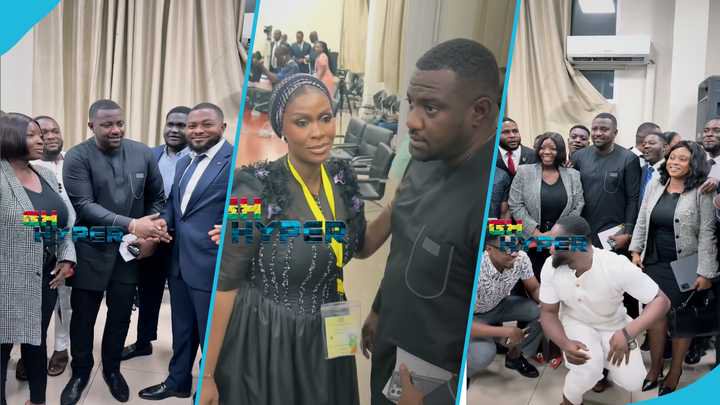 John Dumelo, School feeding, Caterers, food items, donation, MP, Ayawaso West Wuogon, Ghanaian actors, Ghanaian Politicians