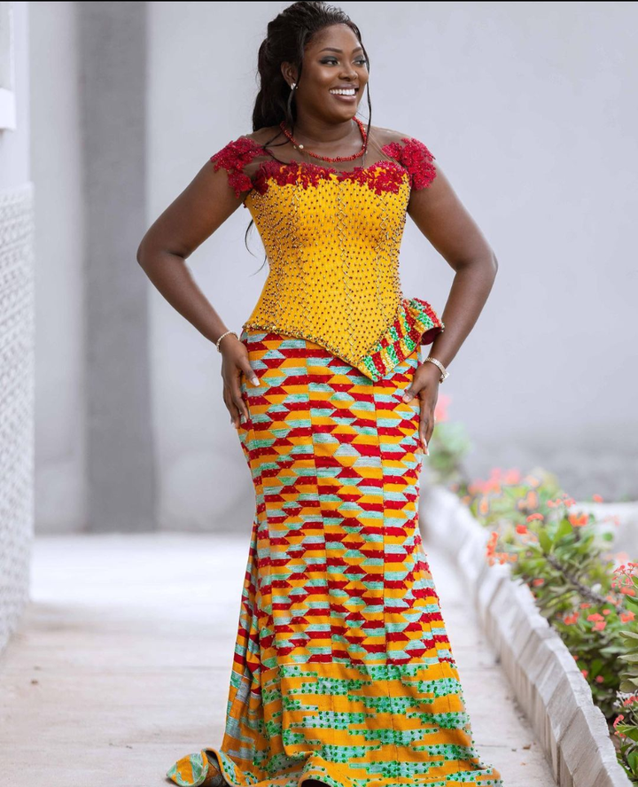 Take a look at the most popular Kente styles for December and January.