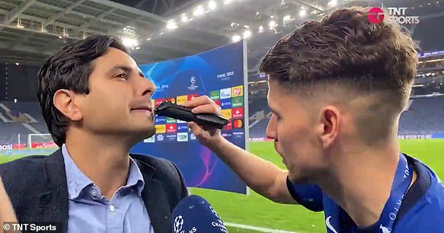Jorginho was able to exact revenge when shearing off Fred Caldeira's moustache soon after