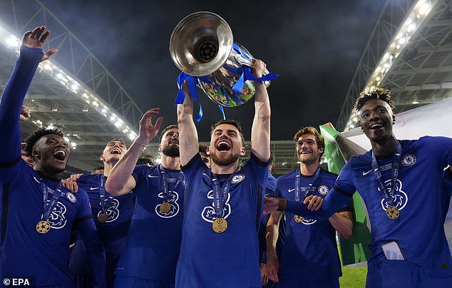 Jorginho lifted the coveted Champions League trophy and reflected back on his career so far