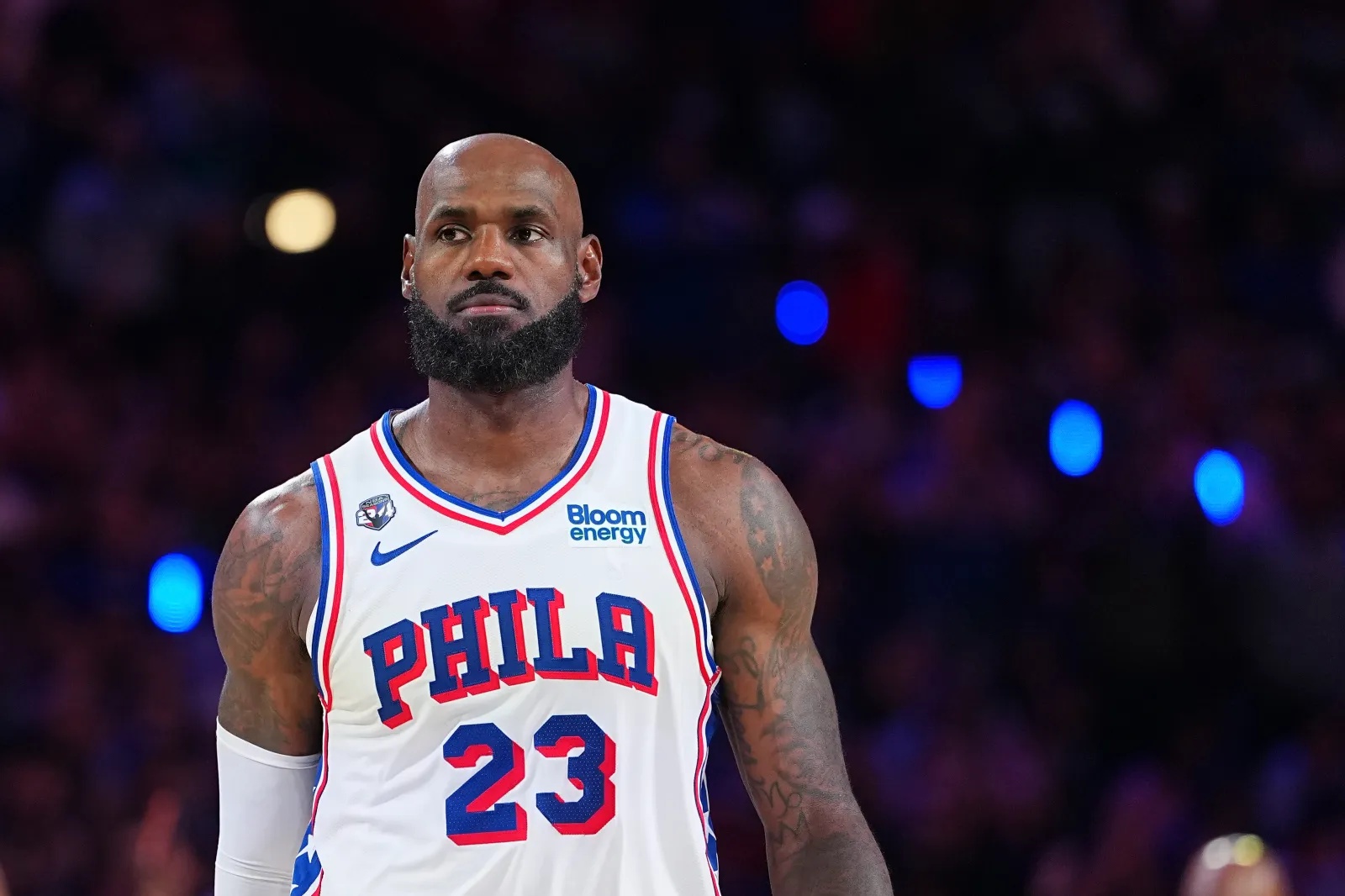 Philadelphia 76ers’ LeBron James