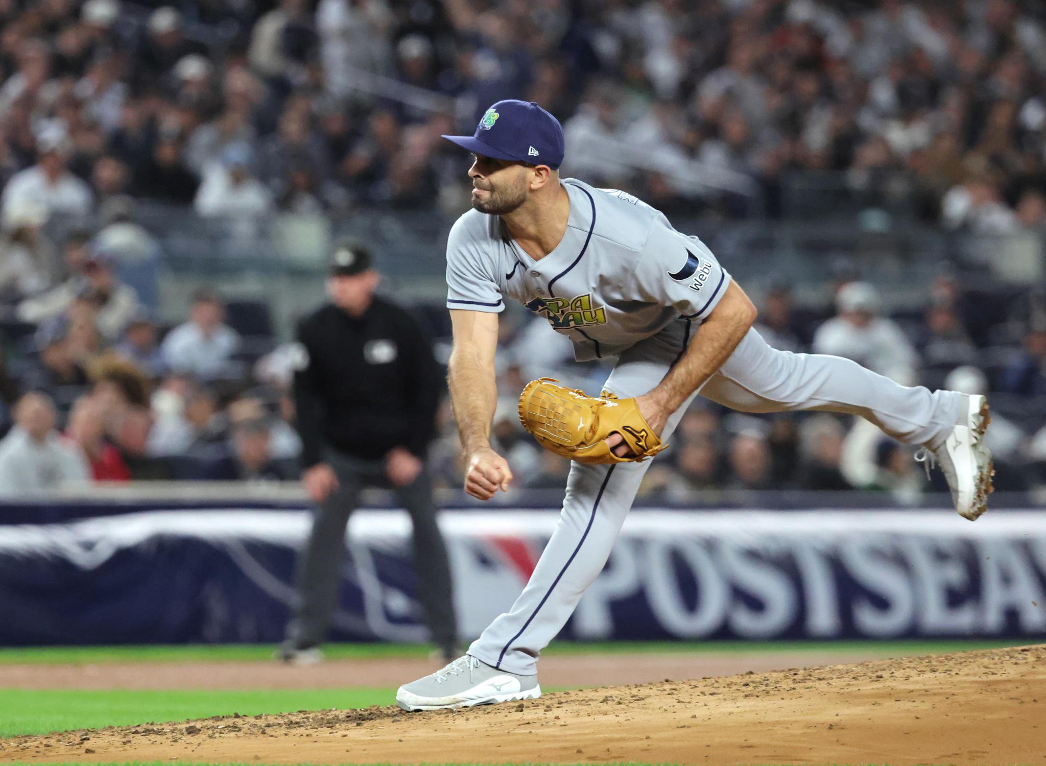 Nick Martinez will start Game 1 of the World Series for the Rays.