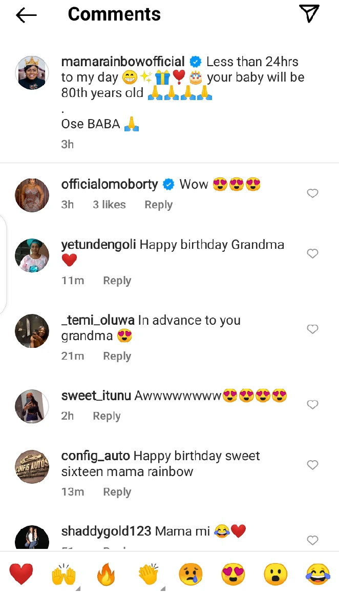 " Your Baby Will Be 80 Years Old "- Mama Rainbow Says As She Drops Photos In Advance To Her Birthday