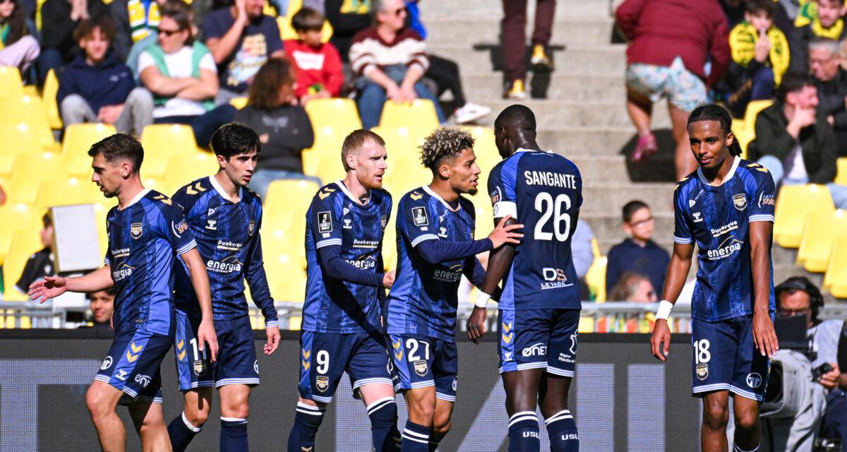 Dunkerque est, avant cette journée, 10ème de Ligue 2.