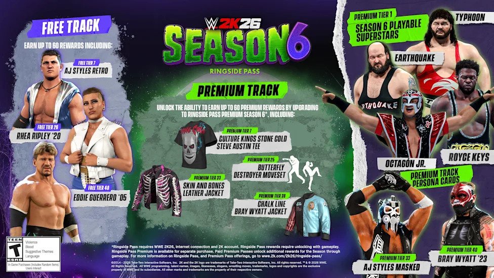 How to Get The Natural Disasters and Street Fighter Skins in WWE 2K26