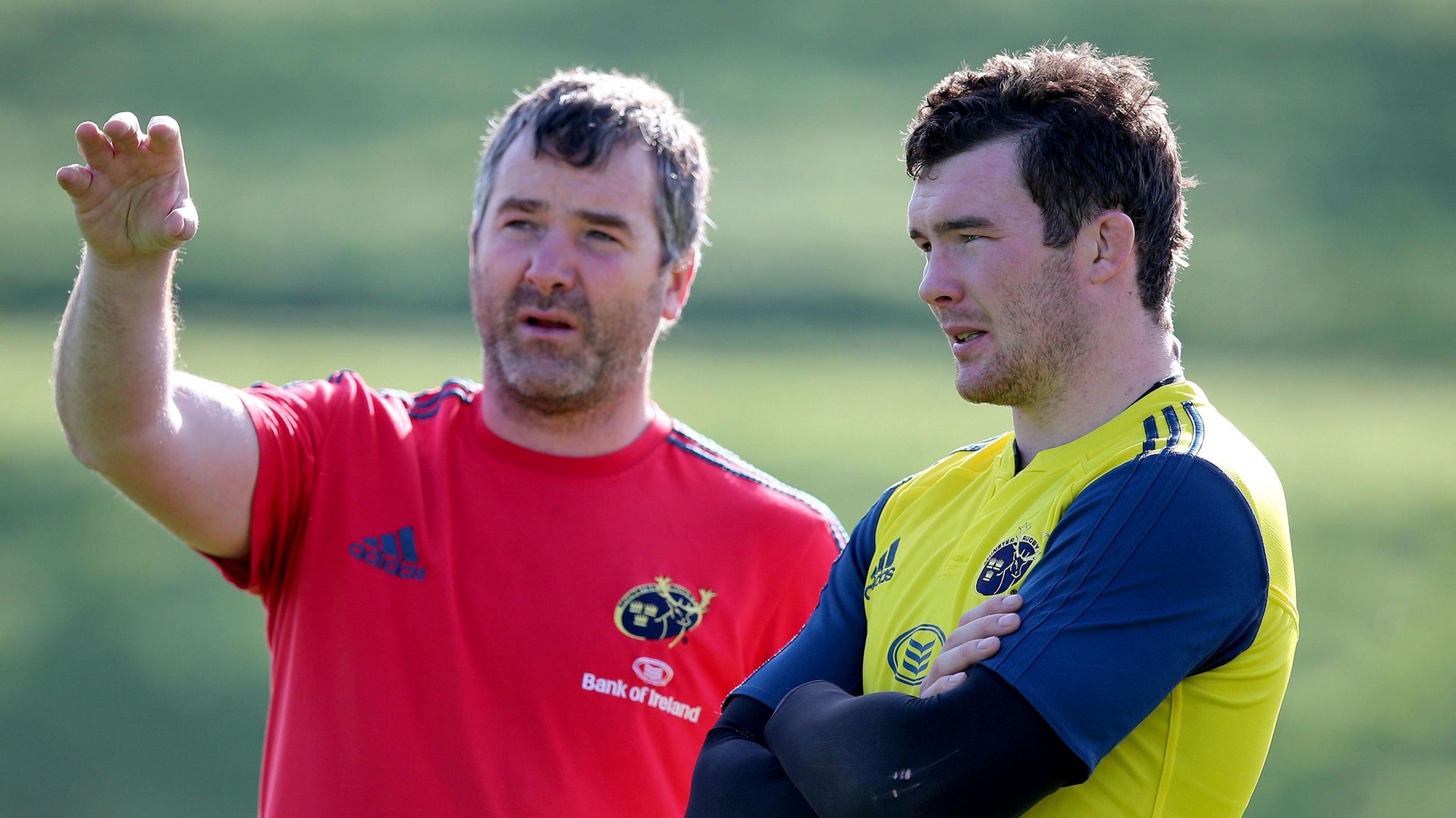 Anthony Foley and Peter O'Mahony