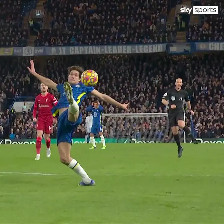 Somehow the ball still ran free at Stamford Bridge
