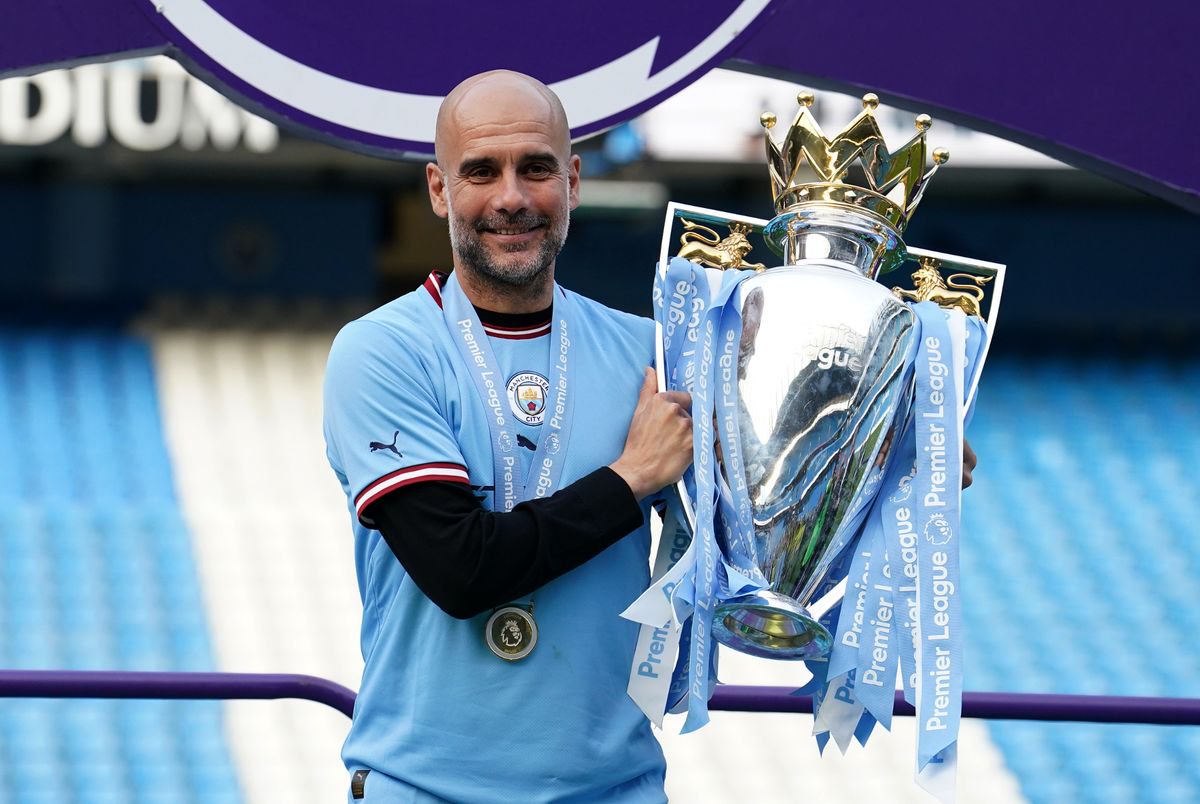 Pep Guardiola's first title in 2018 came during the club's guilty period, but his success since is also being questioned