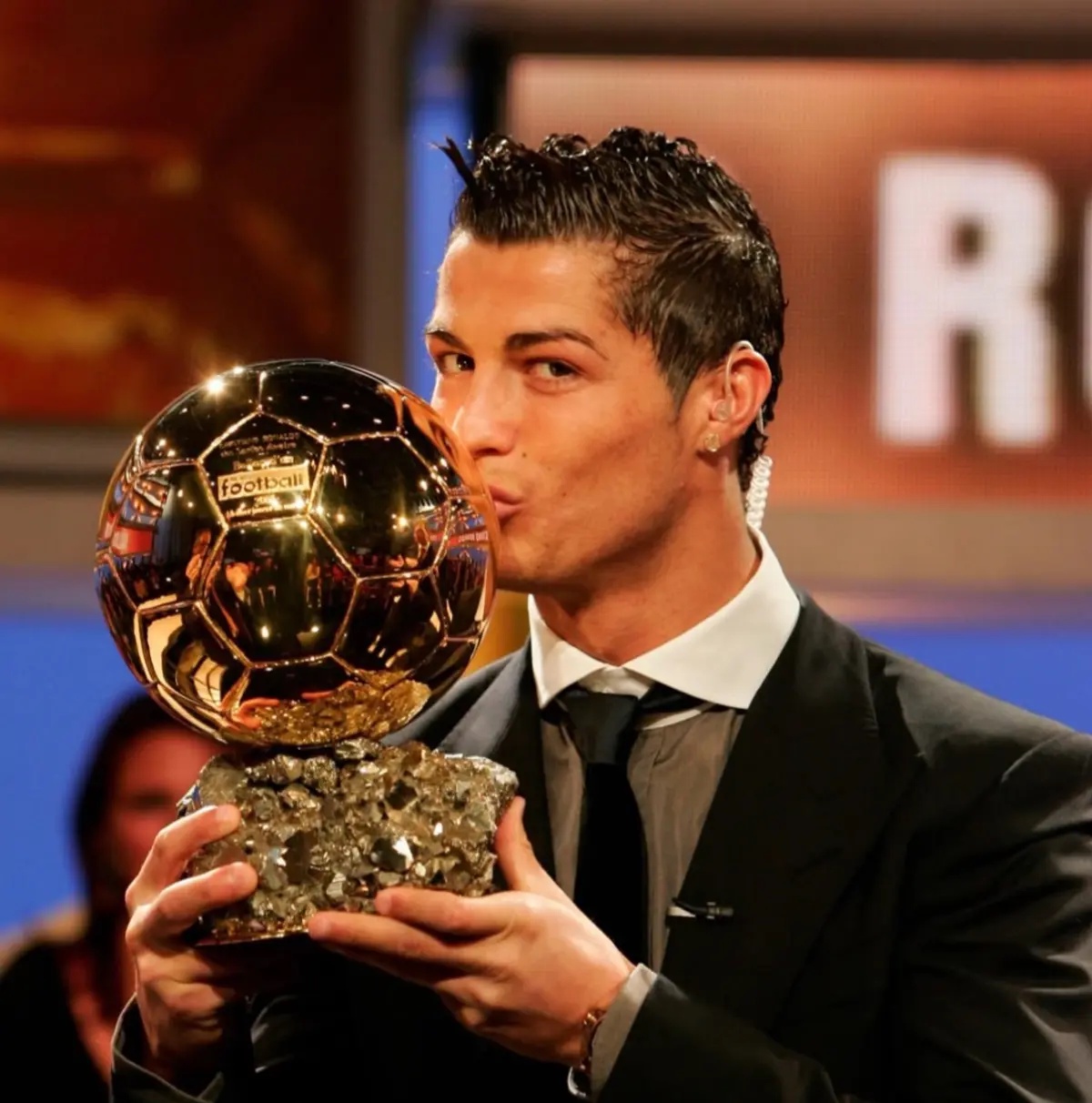 Cristiano Ronaldo venceu cinco Bolas de Ouro