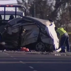 Teen driver races through red light at 112mph before killing mum and three kids in horror crash
