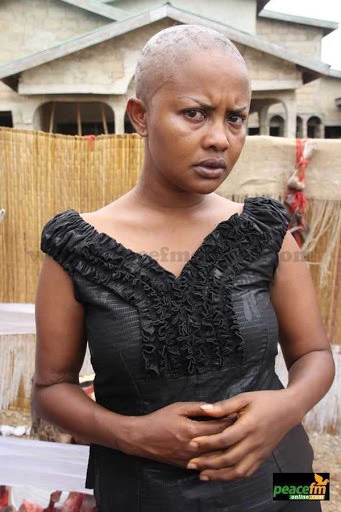 Throwback images of how Nana Ama And Emelia Brobbey shaved their hair for movie scenes.