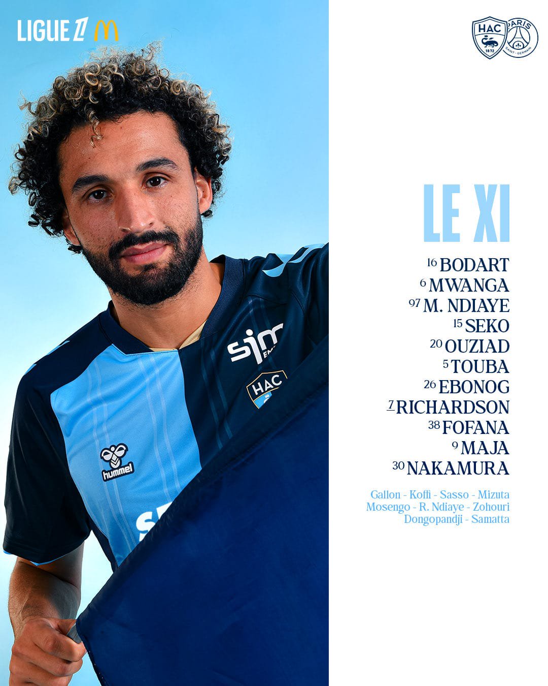 Le Havre lineup
