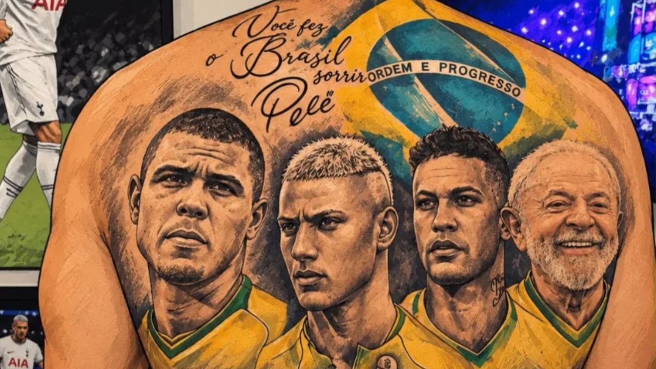 Imagem publicada pelo jogador em suas redes sociais | Reprodução