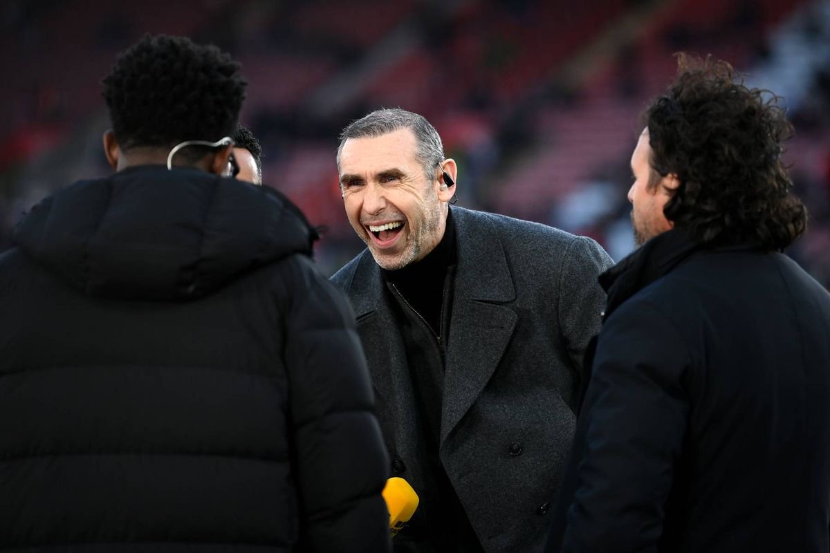 Martin Keown laughs