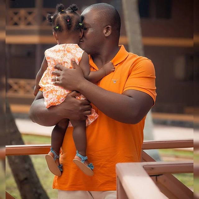 MP Sam George shares beautiful image of his daughter as she celebrates her first birthday 1