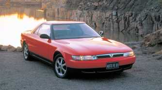 1990 Mazda Eunos Cosmo JC Red Front Angle