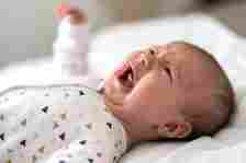 Newborn Fights Sleep