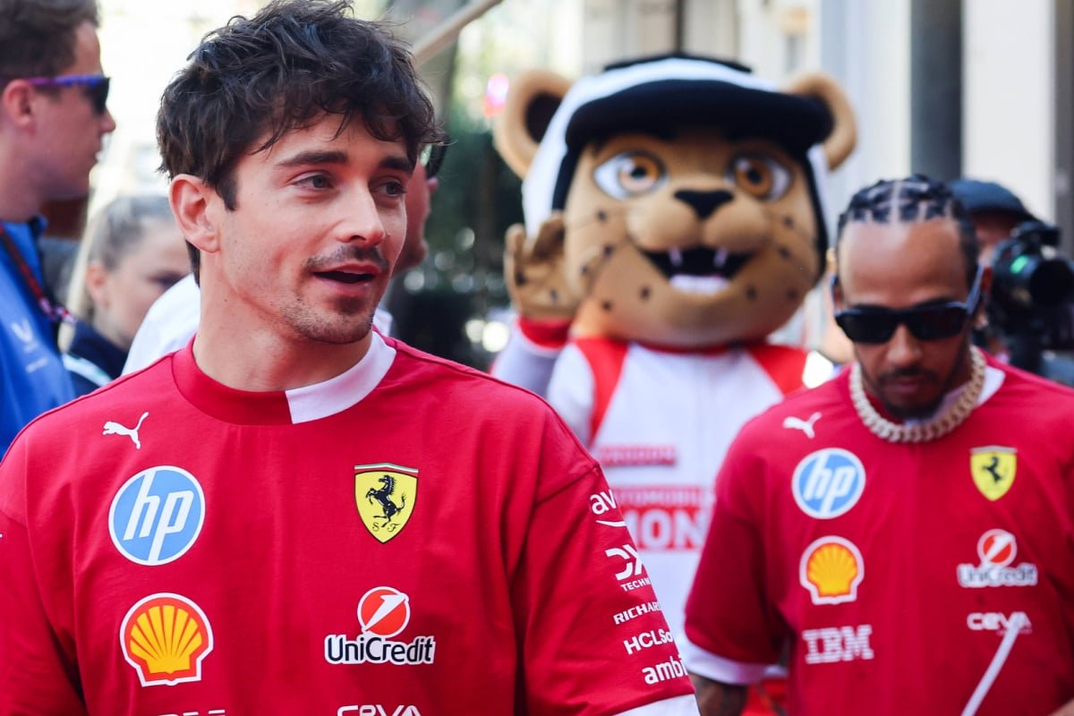 Charles Leclerc, Lewis Hamilton, Ferrari, Monaco, 2025 — Photo: © IMAGO