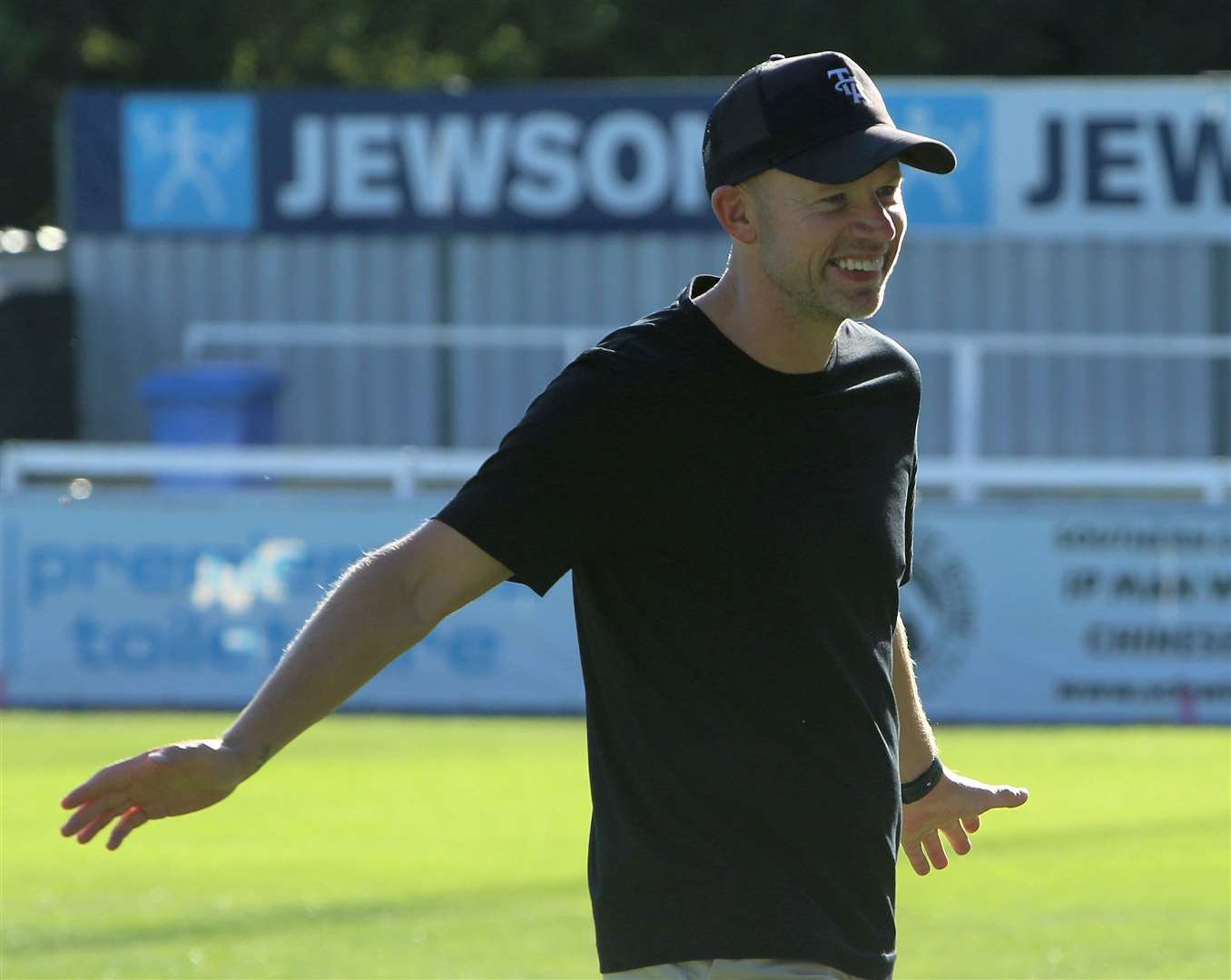 Tonbridge manager Alan Dunne - thinks his team deserve much more credit than they’re getting for their flying start to the National League South season. Picture: David Couldridge