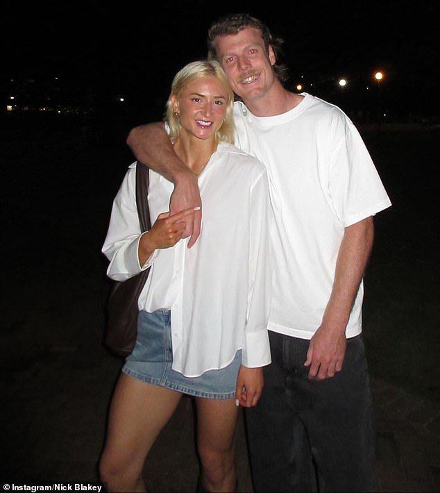 Nick Blakey and partner, sprinter Emma Connolly