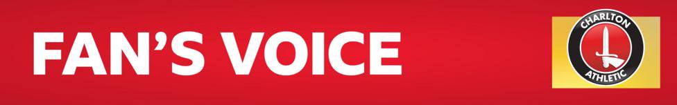 Charlton Athletic fan's voice banner