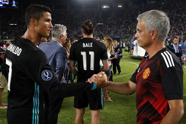 Cristiano Ronaldo has been linked with a reunion with Jose Mourinho