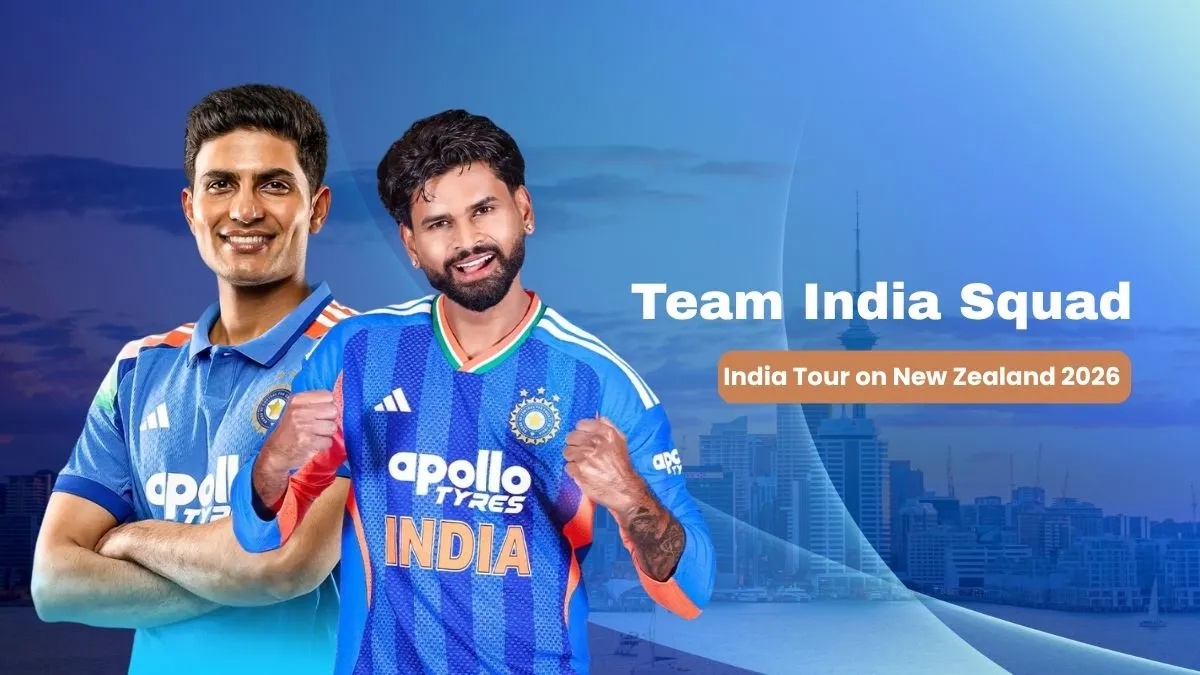 Team India squad for the New Zealand tour announced.