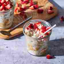 a recipe photo of the High Protein Overnight Oats