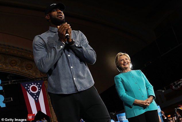 James' political opposition to Trump stretches back to 2016, when he penned an emotional op-ed for his local newspaper, the Akron Beacon Journal, endorsing Hillary Clinton for president