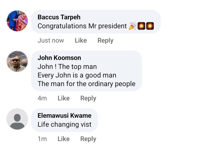 President Mahama’s Visit To Esther The Gardener Sparks Reactions Online