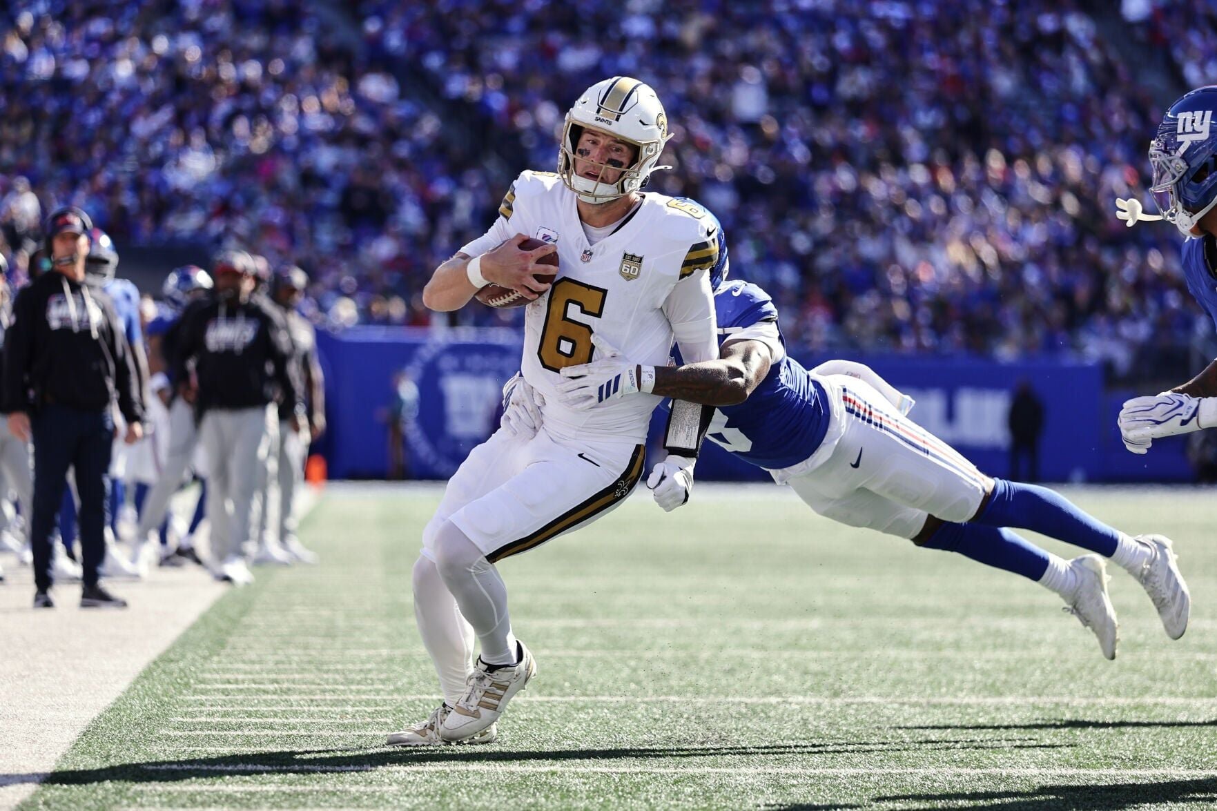 Saints Giants Football