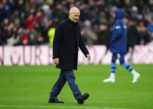 Enzo Maresca felt Manchester City did not take their chances (Nick Potts/PA)