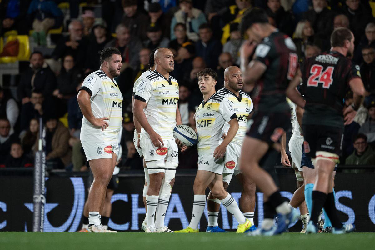Salmaan Moerat a disputé ses premières minutes pour La Rochelle face à ses compatriotes des Lions, en Champions Cup