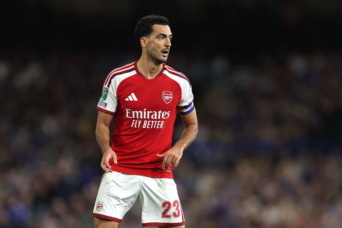 Mikel Merino of Arsenal