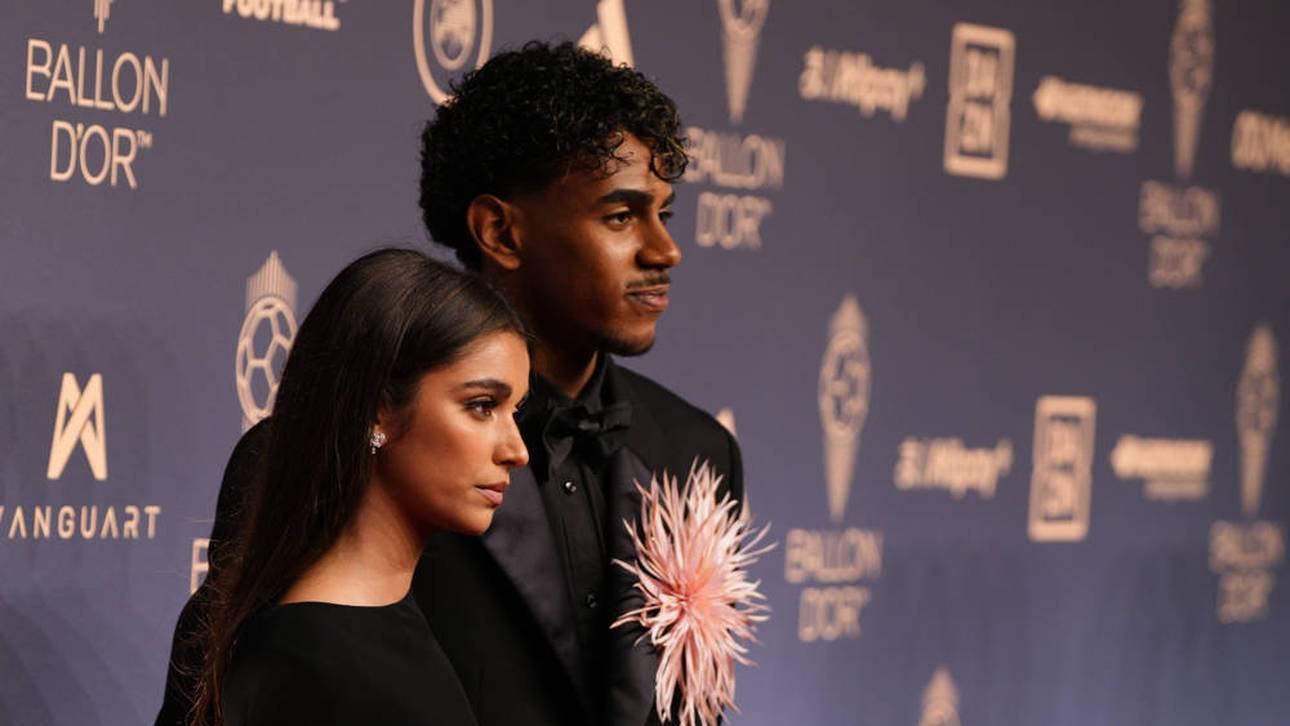 Lamine Yamal beim Ballon-d'Or-Award