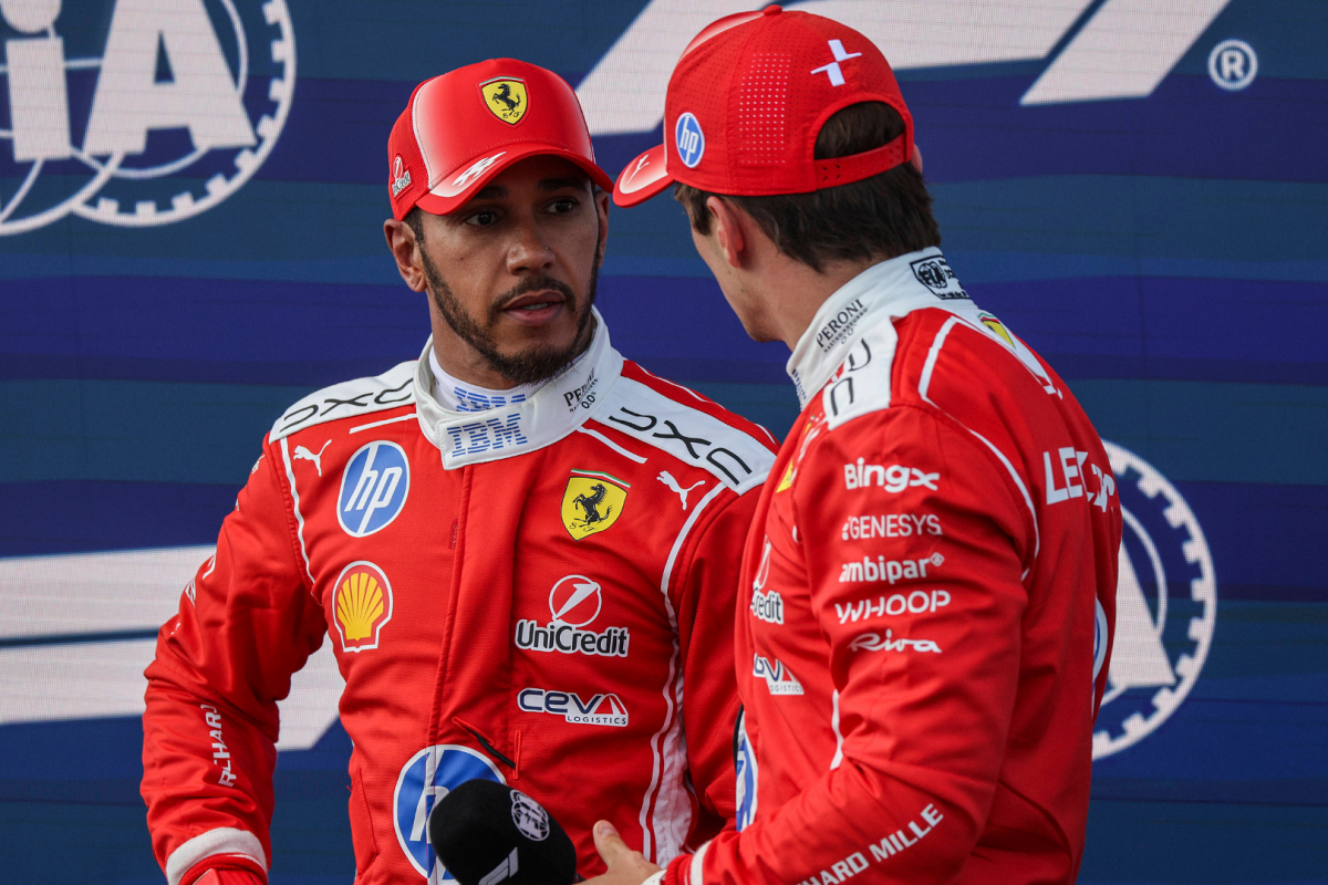 Lewis Hamilton, Charles Leclerc, Ferrari, Hungary, 2026 — Photo: © IMAGO