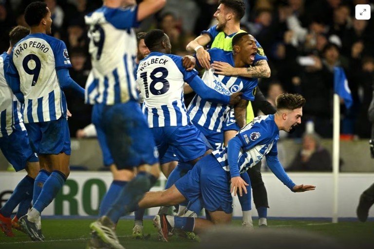 Brighton hand Chelsea humiliating 3-1 defeat