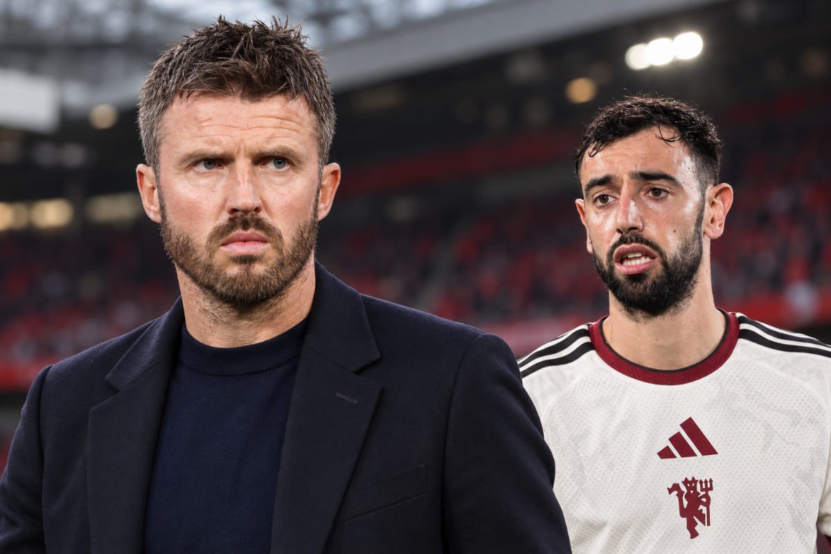 Carrick breaks silence on Bruno Fernandes
