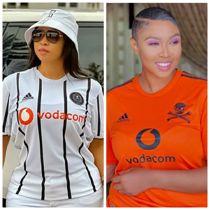 See Photos) Of Ayanda Ncwane Wearing Her Pirate's T-shirt Today Showing  Support To Her Team. - style you 7