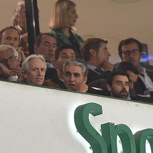 Jorge Jesus marcou presença em Alvalade - Foto: Miguel Nunes