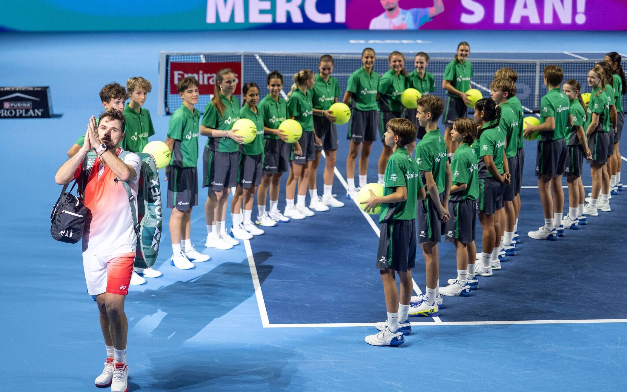 Stan Wawrinka hat in Basel das letzte Match seiner Karriere gespielt. Der Schweizer...