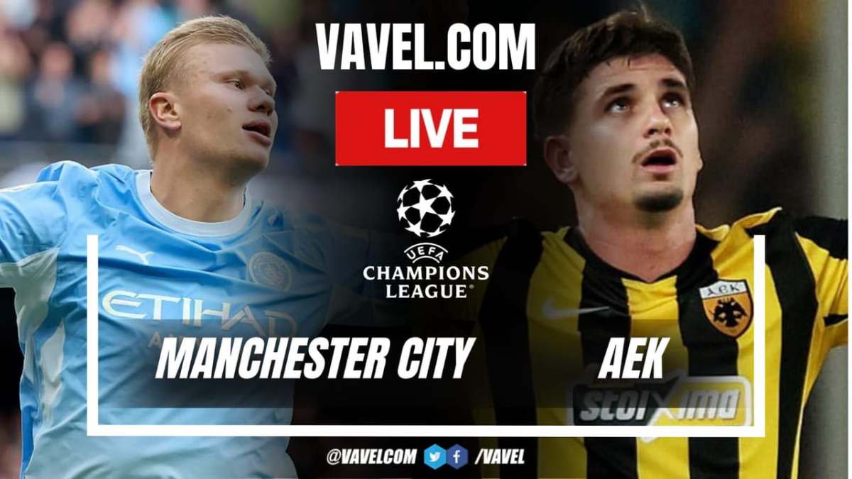 Highlights and Goals Manchester City vs. AEK (5-1) in 2026-27 UEFA Champions League